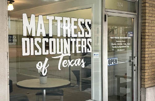 Mattress Discounters of Texas storefront